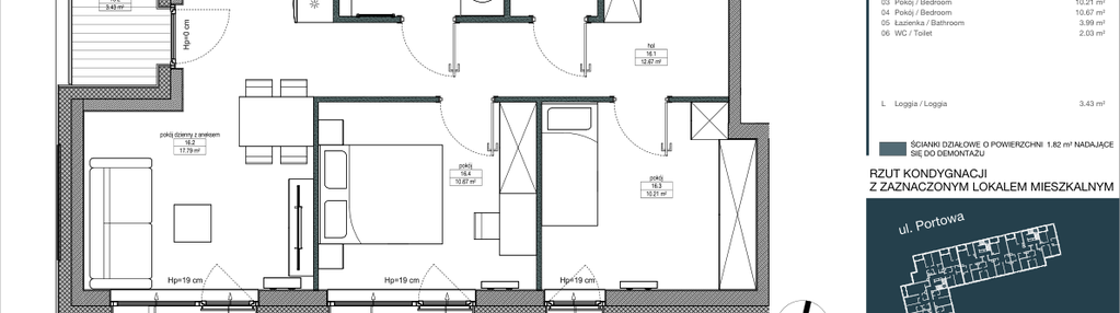 Mieszkanie w inwestycji: Portowa Zabłocie