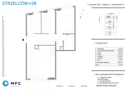 Mieszkanie w inwestycji: Strzelców 28