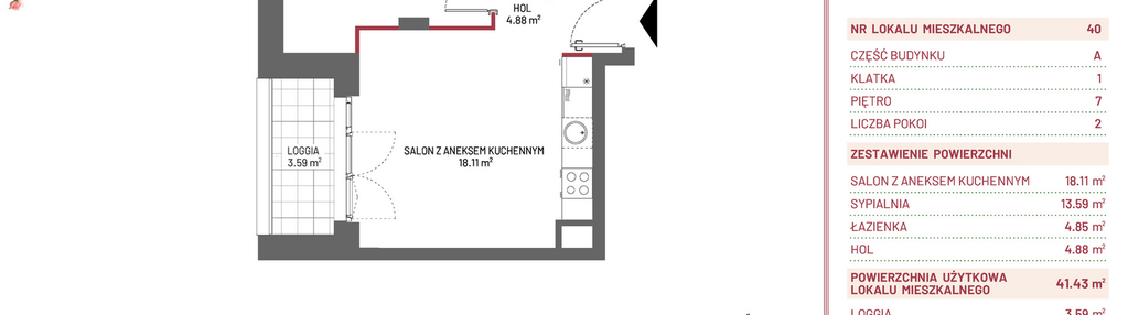 Mieszkanie w inwestycji: Omulewska
