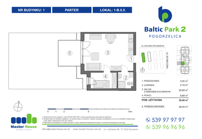 Mieszkanie w inwestycji: Baltic Park 2 Pogorzelica bud. 1 i 2