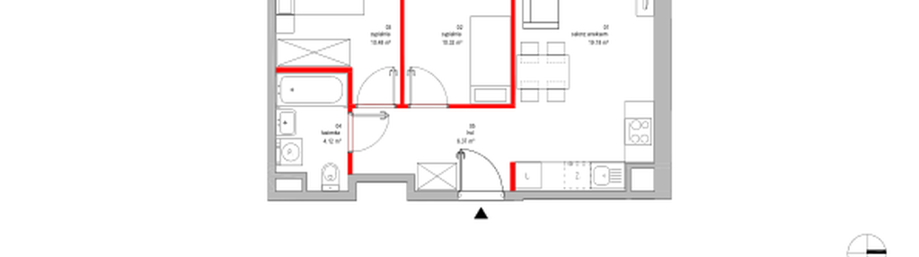 Mieszkanie w inwestycji: Warszawska 58A