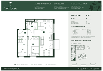 Mieszkanie w inwestycji: IVY HOUSE