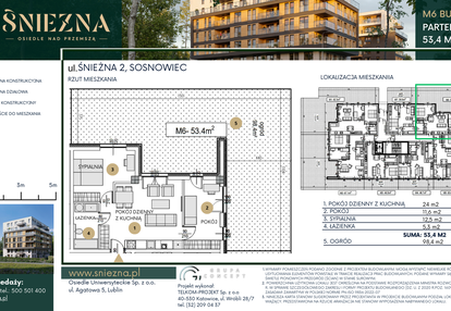 Mieszkanie w inwestycji: Śnieżna - Osiedle nad Przemszą
