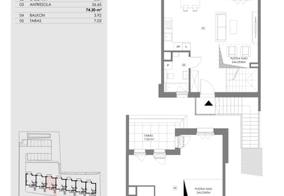 Mieszkanie w inwestycji: Przystań Sobieszewo