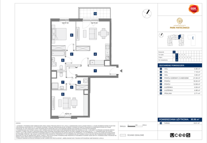 Mieszkanie w inwestycji: Apartamenty Park Matecznego Etap 1
