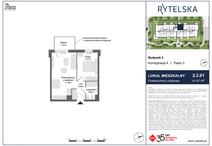 Mieszkanie w inwestycji: Rytelska