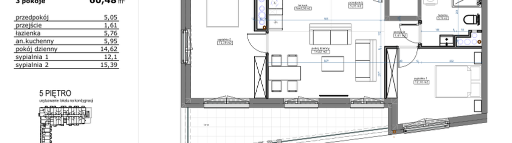 Mieszkanie w inwestycji: Naramowicka 172