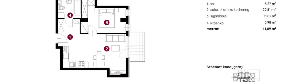 Mieszkanie w inwestycji: Murapol MainPoint