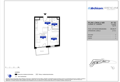 Mieszkanie w inwestycji: Apartamenty Esencja II