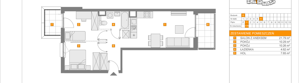 Mieszkanie w inwestycji: Apartamenty Literacka etap 2.2