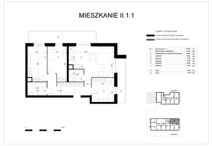 Mieszkanie w inwestycji: Pryncypalna 66