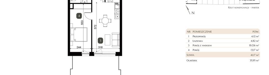 Mieszkanie w inwestycji: Dębowa 45