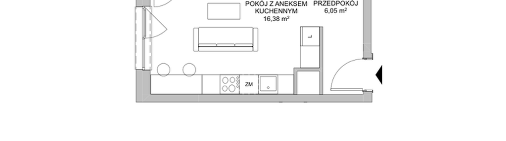 Mieszkanie w inwestycji: Francuska Park VIIIA
