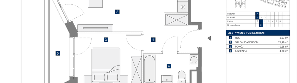 Mieszkanie w inwestycji: Osiedle przy Wielickiej