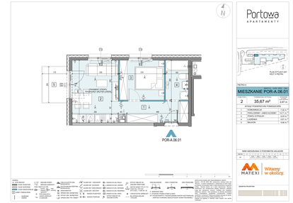 Mieszkanie w inwestycji: Apartamenty Portowa