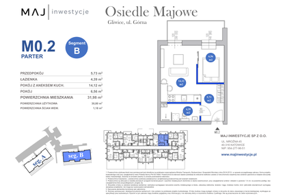 Mieszkanie w inwestycji: Osiedle Majowe 2.0