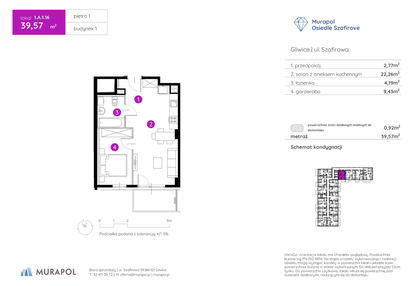 Mieszkanie w inwestycji: Murapol Osiedle Szafirove II