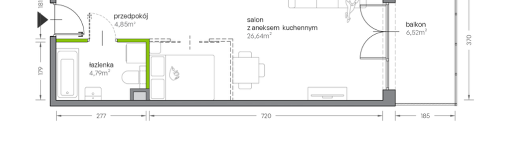 Mieszkanie w inwestycji: Żabiniec Vita