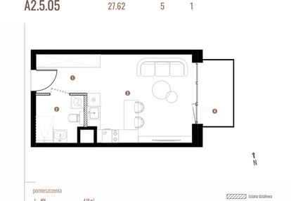 Mieszkanie w inwestycji: Belg Apartamenty etap II