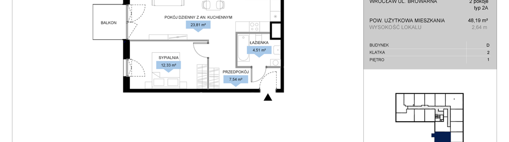 Mieszkanie w inwestycji: Bulwar Północny