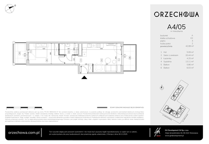 Mieszkanie w inwestycji: Orzechowa 2