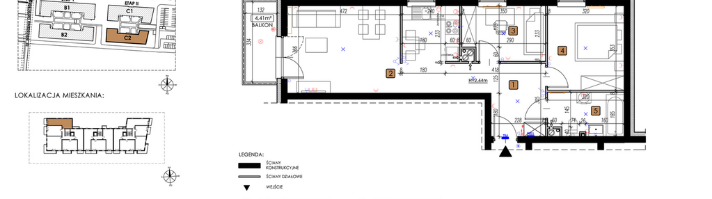 Mieszkanie w inwestycji: Koncertowe Wzgórze etap II