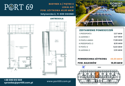 Mieszkanie w inwestycji: Port 69