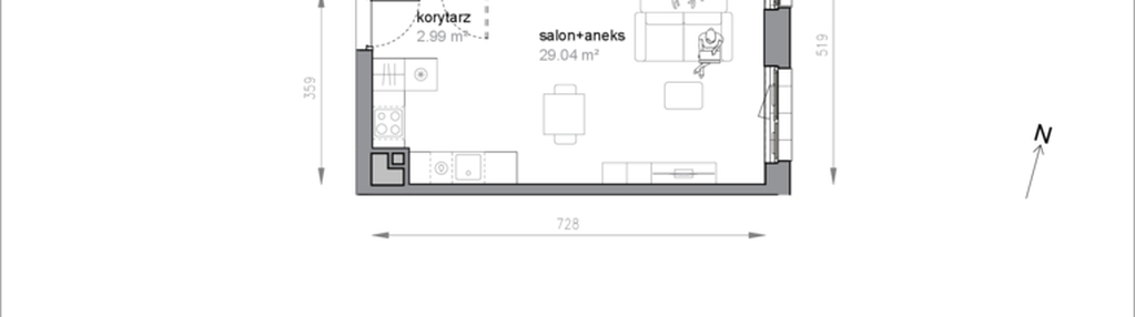 Mieszkanie w inwestycji: Przy Parku Vita