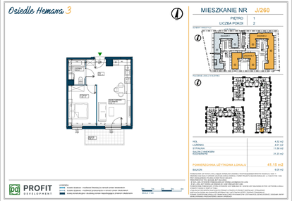 Mieszkanie w inwestycji: Osiedle Hemara - etap III bud. 2 i 3