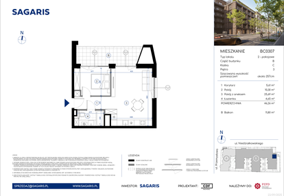 Mieszkanie w inwestycji: Niedziałkowskiego Park