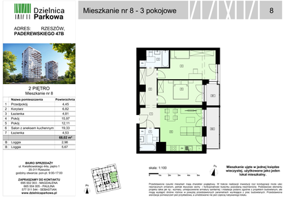 Mieszkanie w inwestycji: Dzielnica Parkowa VII