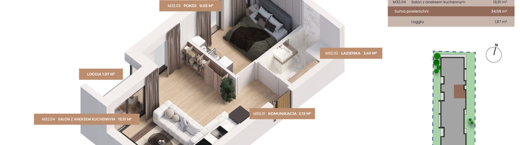 Mieszkanie w inwestycji: Apartamenty Częstochowska