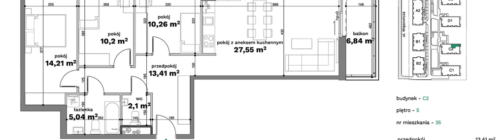 Mieszkanie w inwestycji: Forma Otwarta etap C