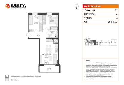 Mieszkanie w inwestycji: Osiedle Warszawska etap IV