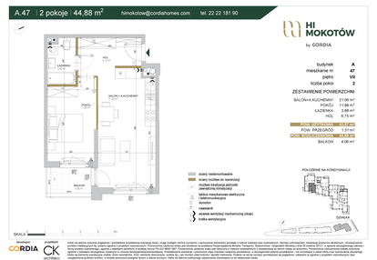 Mieszkanie w inwestycji: Hi Mokotów