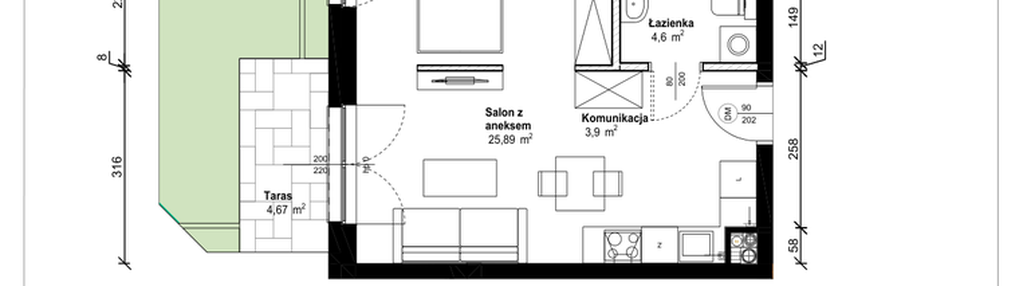 Mieszkanie w inwestycji: ATRIUM