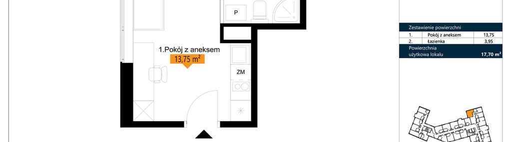 Mieszkanie w inwestycji: ŁACINA SPOT