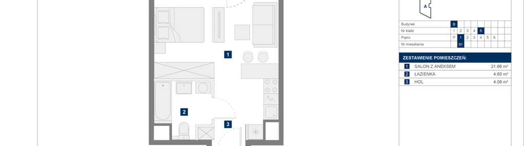 Mieszkanie w inwestycji: Apartamenty Park Matecznego Etap 1