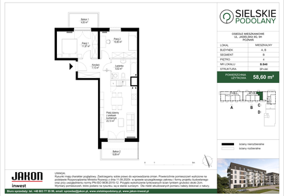 Mieszkanie w inwestycji: Sielskie Podolany