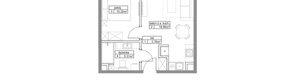 Mieszkanie w inwestycji: Apartamenty na Klifie bud. D, E i F