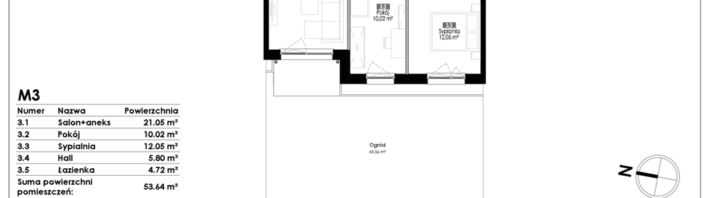 Mieszkanie w inwestycji: Kamieniczki za Strugą