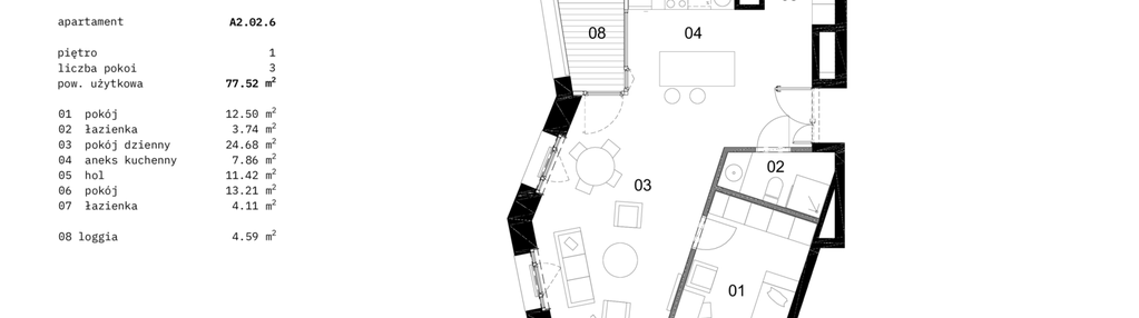 Mieszkanie w inwestycji: Solna 6