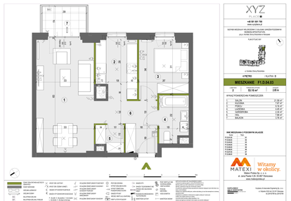 Mieszkanie w inwestycji: XYZ Place