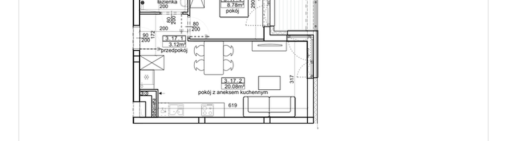 Mieszkanie w inwestycji: Wave etap II