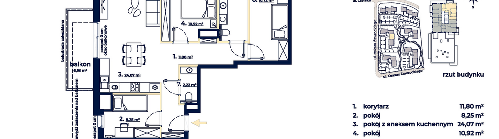 Mieszkanie w inwestycji: Osiedle Kompas