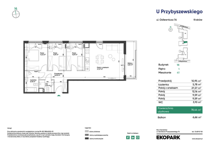 Mieszkanie w inwestycji: U Przybyszewskiego etap 4