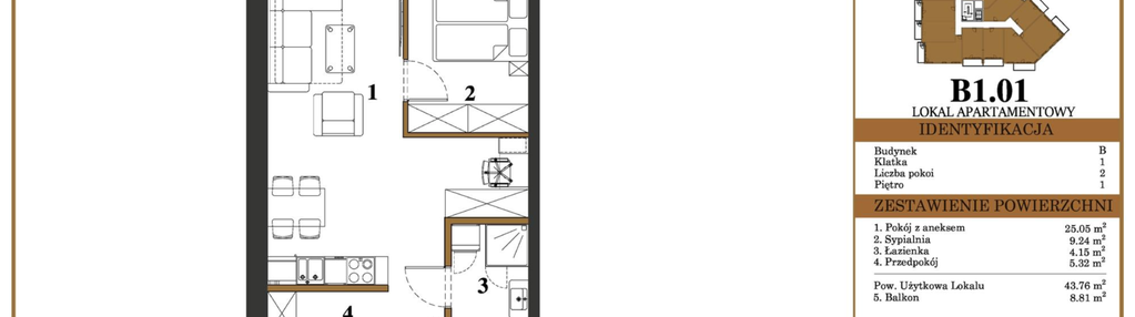 Mieszkanie w inwestycji: Portside Bałtycka