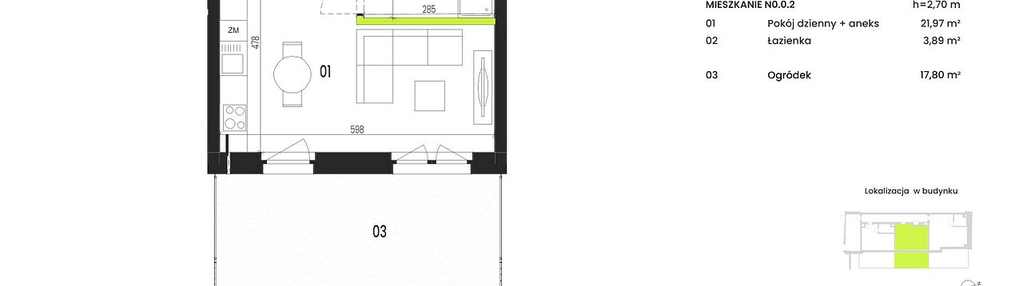 Mieszkanie w inwestycji: Ogrody Staromiejskie