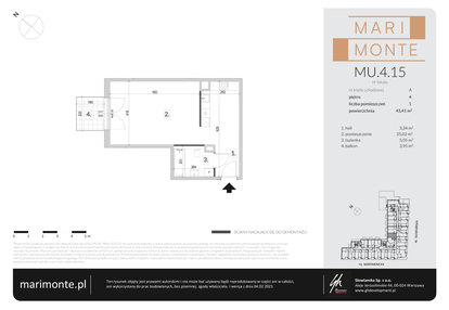 Mieszkanie w inwestycji: Marimonte - apartamenty inwestycyjne