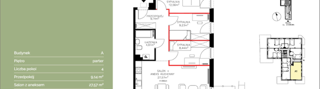 Mieszkanie w inwestycji: Stawowa Residence - etap V